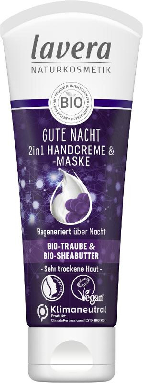Produktfoto zu Gute Nacht 2in1 Handcreme & Handmaske