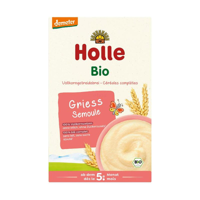 Produktfoto zu Vollkorngetreidebrei Grieß