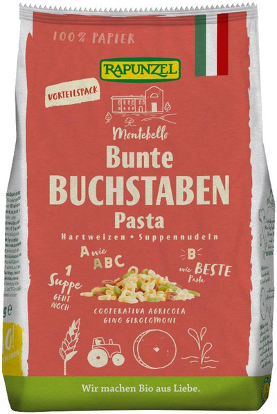 Produktfoto zu Buchstaben Suppennudeln