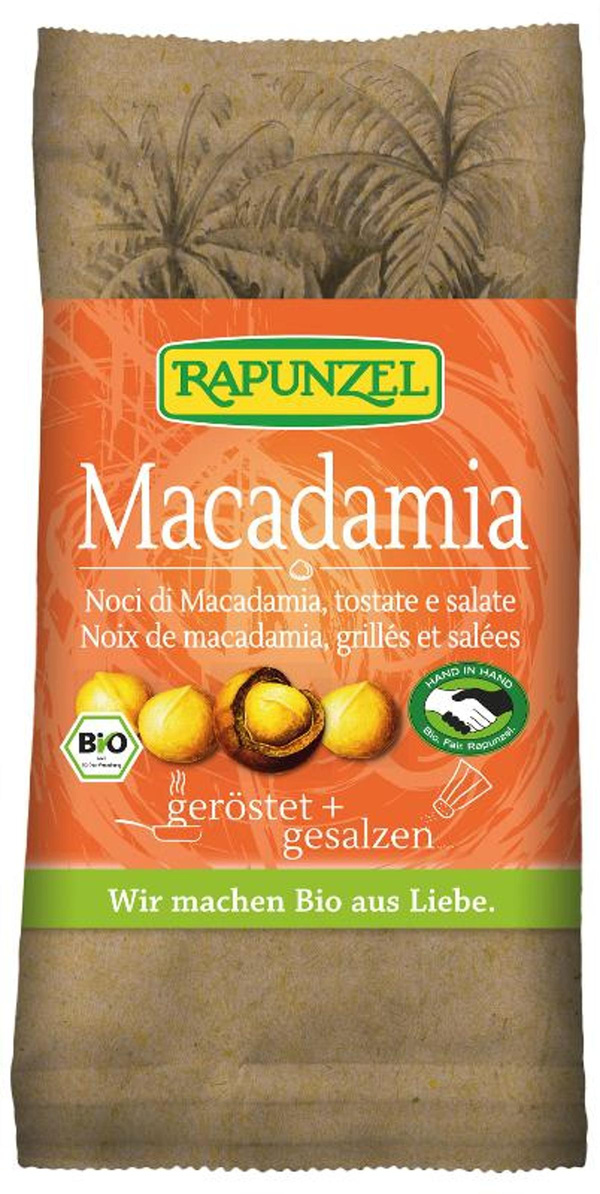 Produktfoto zu Macadamia Nusskerne geröstet & gesalzen