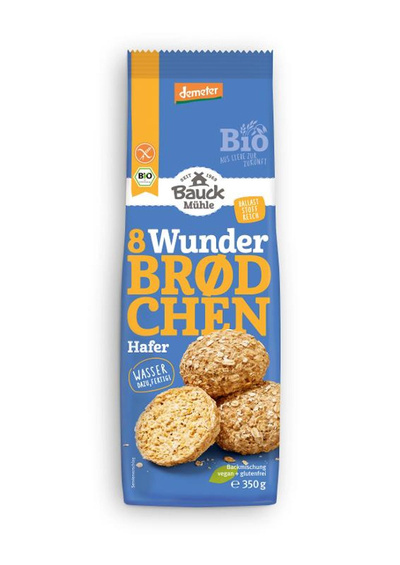 Produktfoto zu Backmischung Wunderbrötchen Hafer