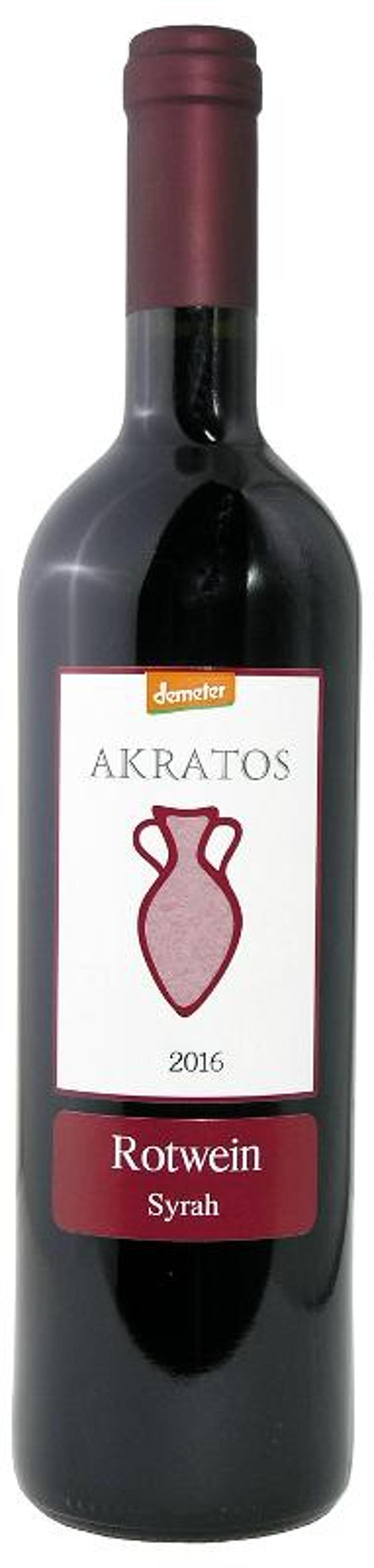 Produktfoto zu Akratos rot 0,75 l