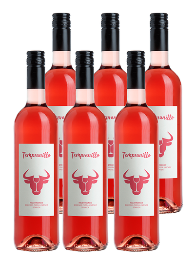 Produktfoto zu Tempranillo rosé 6 x 0,75 Liter