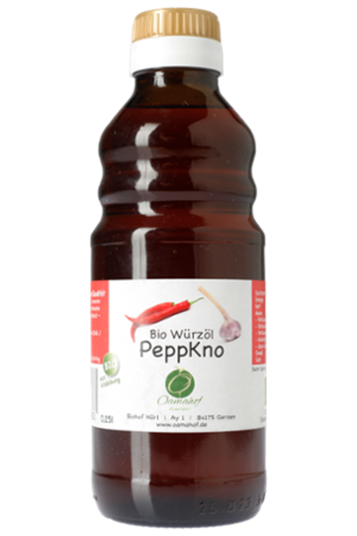 Produktfoto zu PeppKno Öl