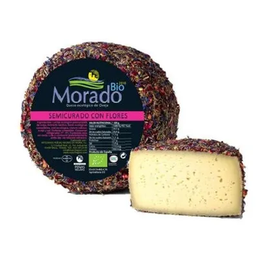 Produktfoto zu Spanischer Schafskäse mit Blüten