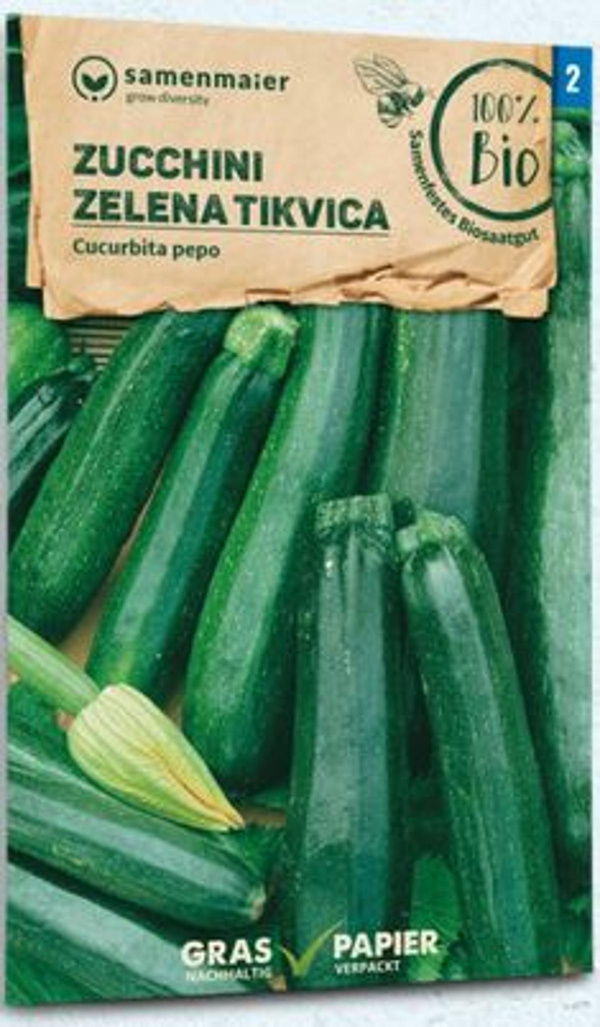 Produktfoto zu Saatgut Zucchini Zelena Tikvica