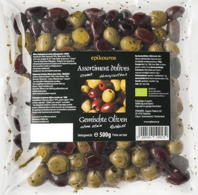 Produktfoto zu Oliven gemischt entsteint