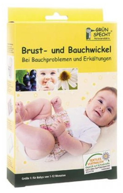 Produktfoto zu Baby Brust- & Bauchwickel