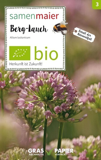 Produktfoto zu Saatgut Berg Lauch