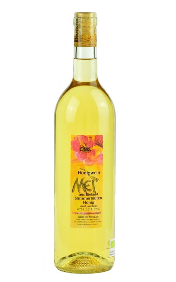 Produktfoto zu Met aus Sommerblütenhonig 0,75 l