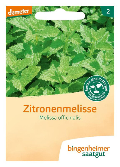 Produktfoto zu Saatgut Zitronenmelisse