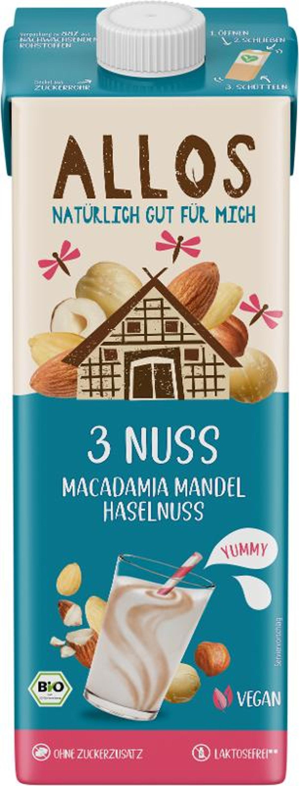 Produktfoto zu 3 Nuss Drink