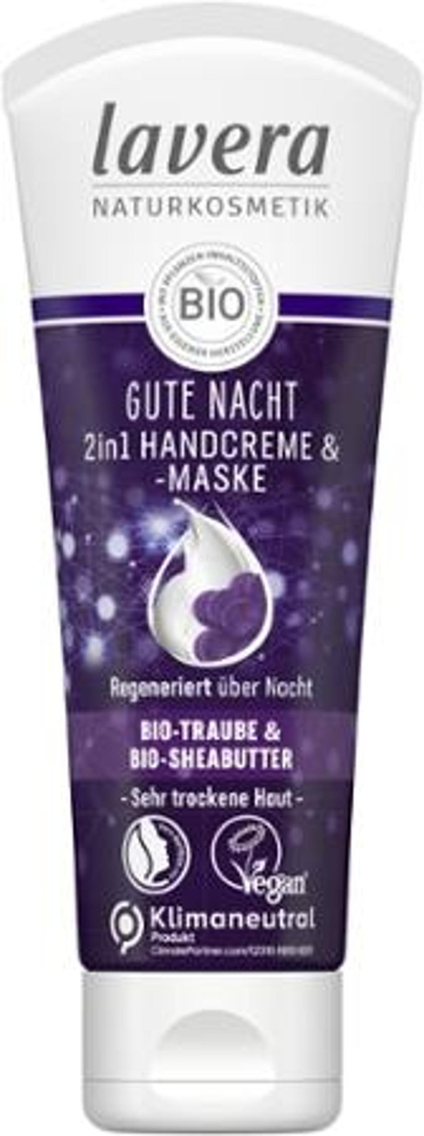Produktfoto zu Gute Nacht 2in1 Handcreme & Handmaske