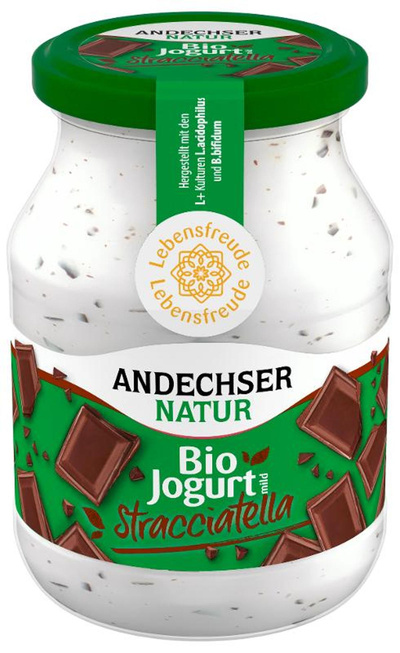 Produktfoto zu Joghurt Glas Stracciatella