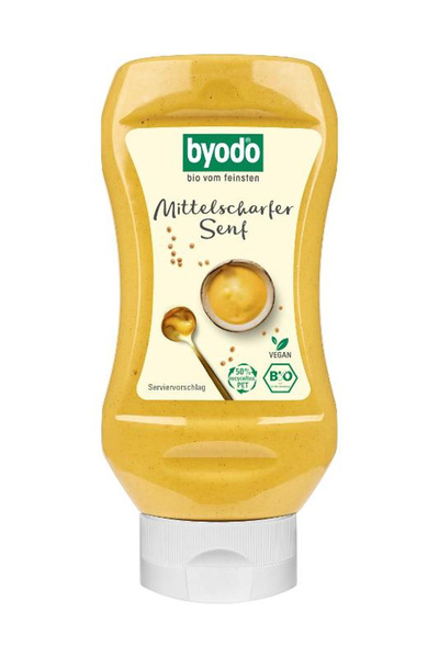 Produktfoto zu Senf mittelscharf Squeezeflasche