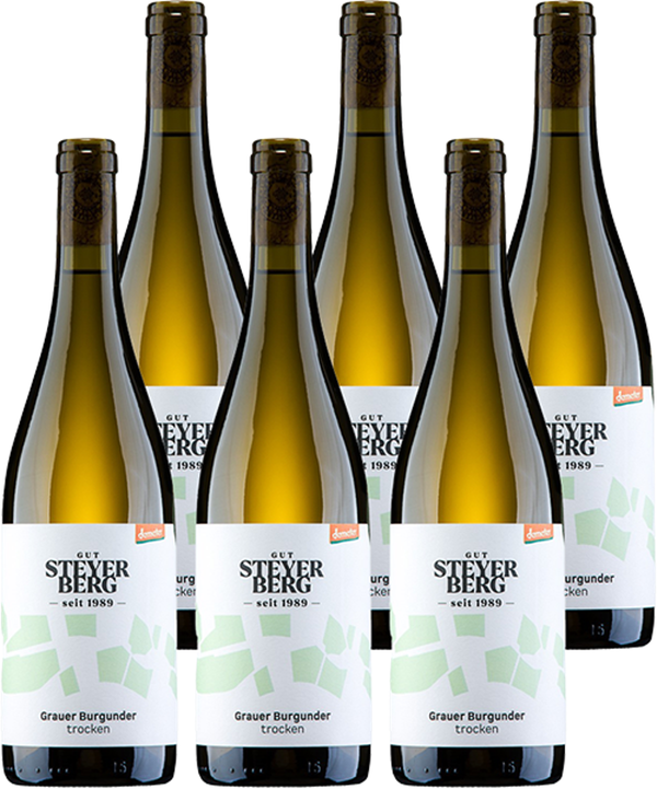 Produktfoto zu Grauer Burgunder Kiste