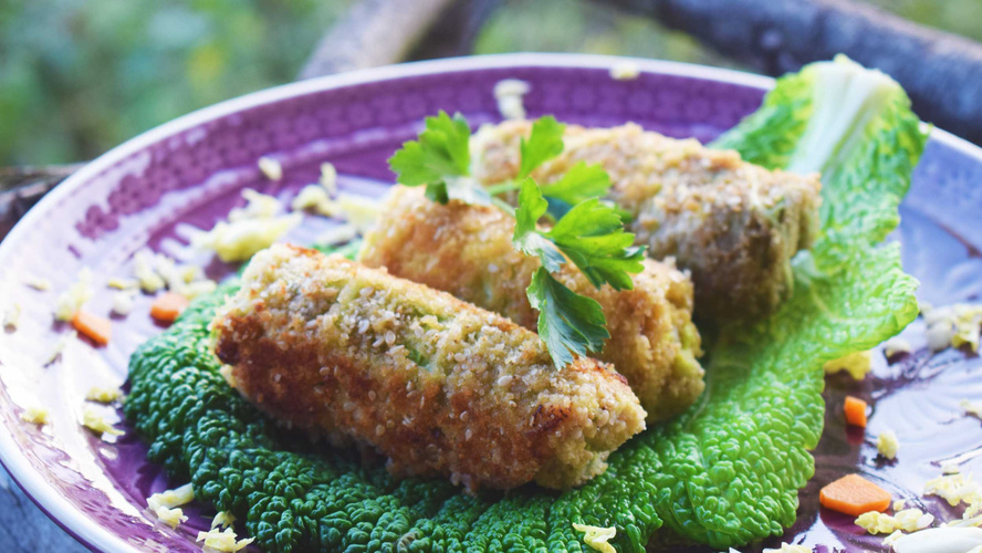 Rezeptbild für Wirsingröllchen