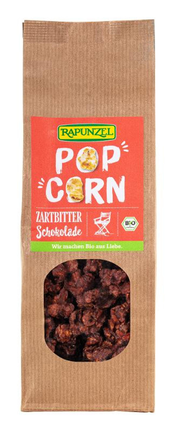 Produktfoto zu Popcorn mit Zartbitter Schokolade
