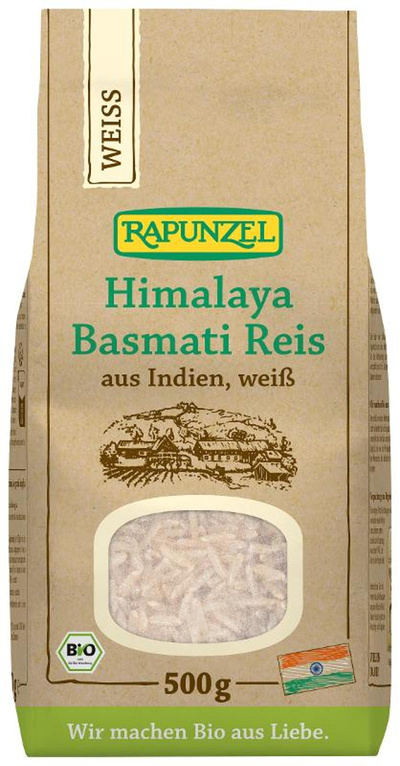 Produktfoto zu Basmati Reis weiß
