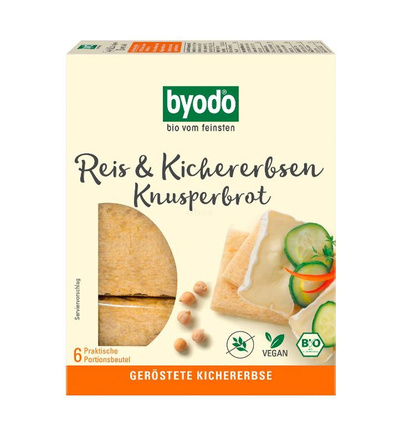 Produktfoto zu Reis & Kichererbsen Knusperbrot