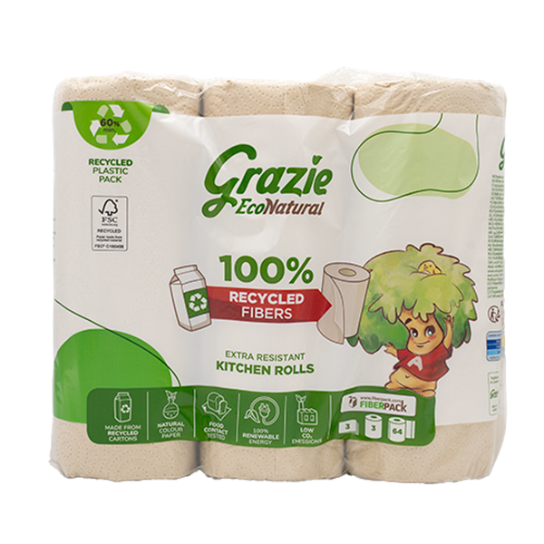 Produktfoto zu Küchenrollen 3er Pack