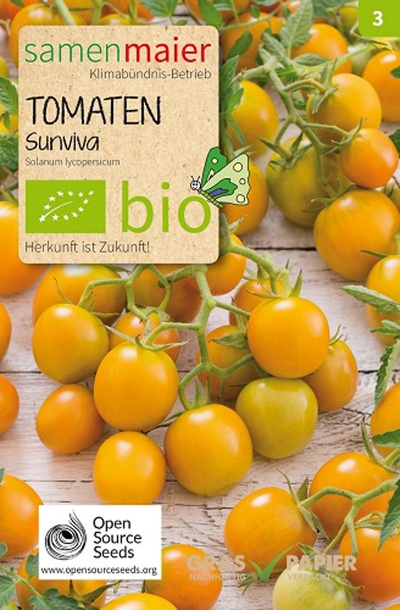 Produktfoto zu Saatgut Tomaten Sunviva