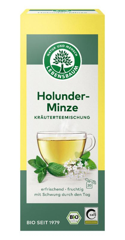Produktfoto zu Holunder-Minze Tee