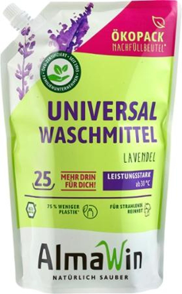 Produktfoto zu Waschmittel flüssig im Beutel
