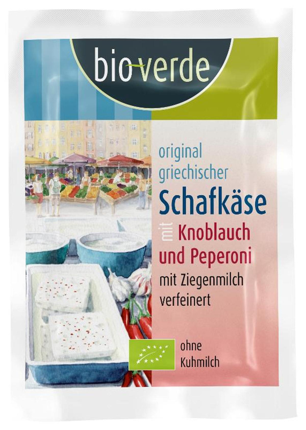 Produktfoto zu Schafkäse Knoblauch & Peperoni