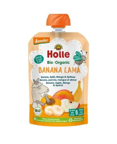 Produktfoto zu Fruchtpüree Banana Lama