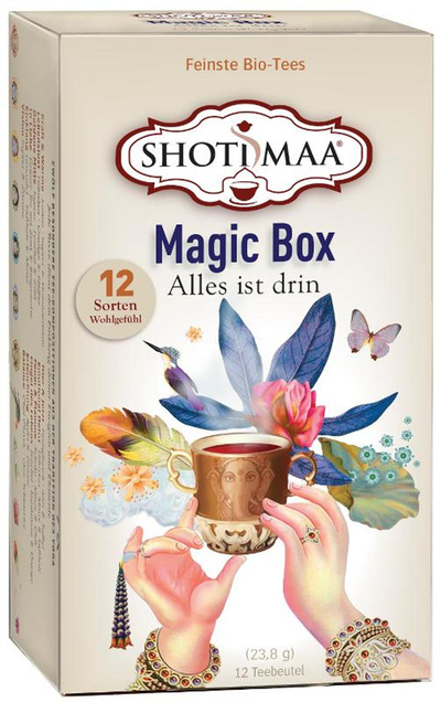 Produktfoto zu Magic Box 12 verschiedene Tee-Sorten