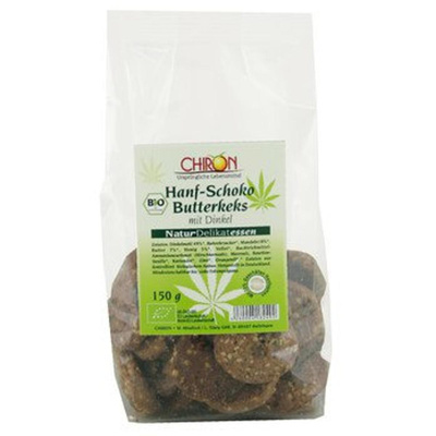 Produktfoto zu Hanf-Schoko Butterkeks