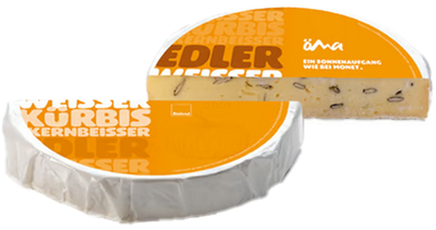 Produktfoto zu Edler Weißer Brie Kürbis-Kernbeißer