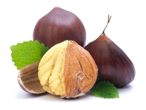 Produktfoto zu Esskastanien m. Schale 200 g