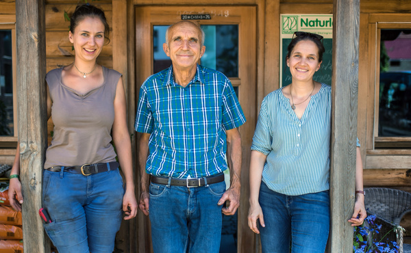 Raphaela, Lorenz und Bernadette Lex