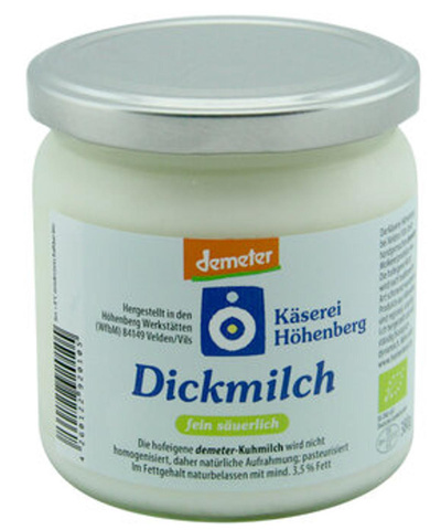 Produktfoto zu Dickmilch aus Höhenberg