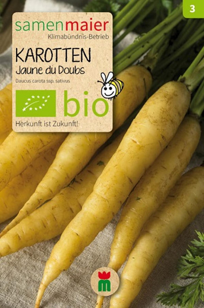 Produktfoto zu Saatgut Karotten Jaune du Doubs