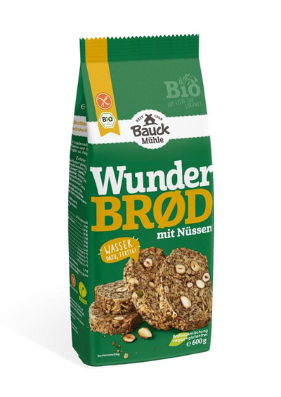 Produktfoto zu Backmischung Wunderbröd mit Nüssen