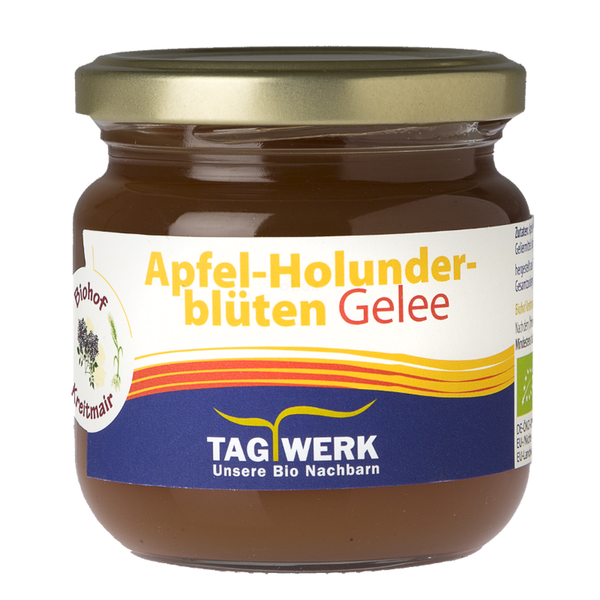 Produktfoto zu Apfel-Holunderblüten Gelee