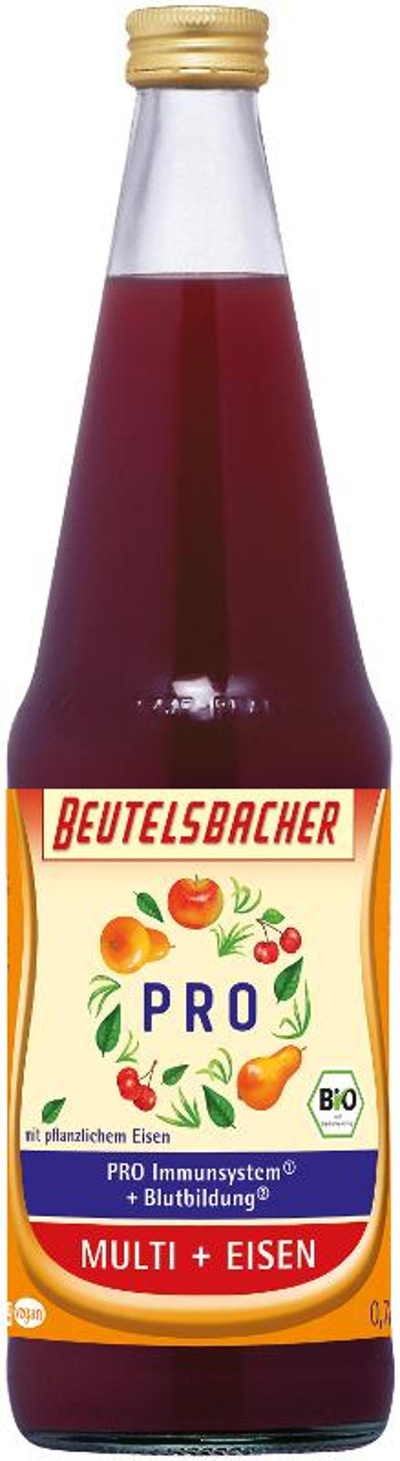 Produktfoto zu Saft: Multi + Eisen 0,7 l