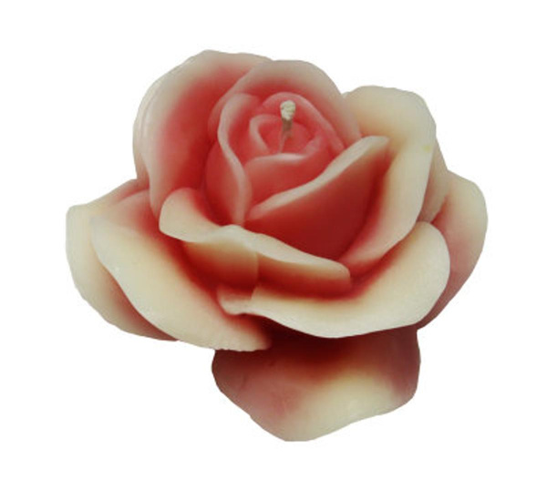 Produktfoto zu Motivkerze groß Rose