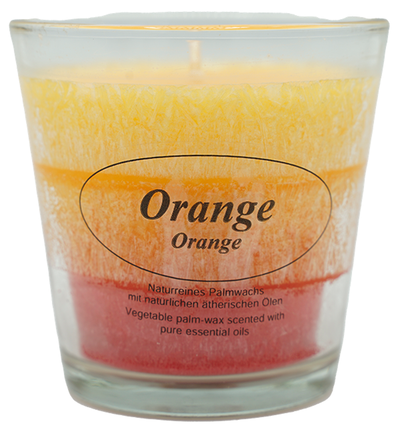 Produktfoto zu Duftkerze  Stearin  Orange