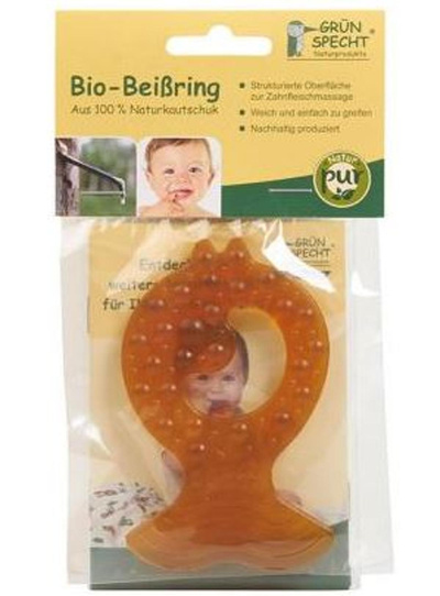 Produktfoto zu Bio-Beißring Fisch