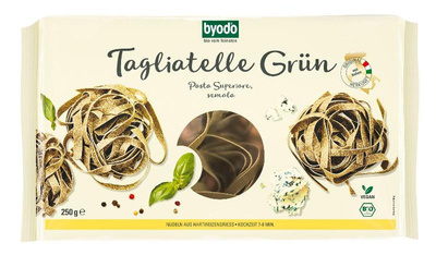 Produktfoto zu Tagliatelle Semola Grün