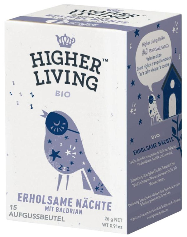 Produktfoto zu Kräutertee erholsame Nächte