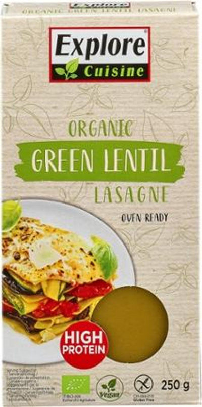 Produktfoto zu Grüne Linsen Lasagne Platten