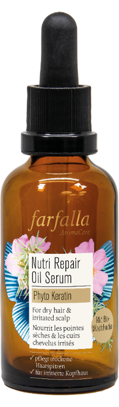 Produktfoto zu Nutri Repair Öl Serum pflegt trockene Haarspitzen