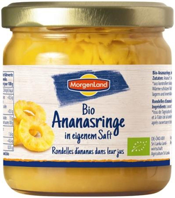 Produktfoto zu Ananasringe