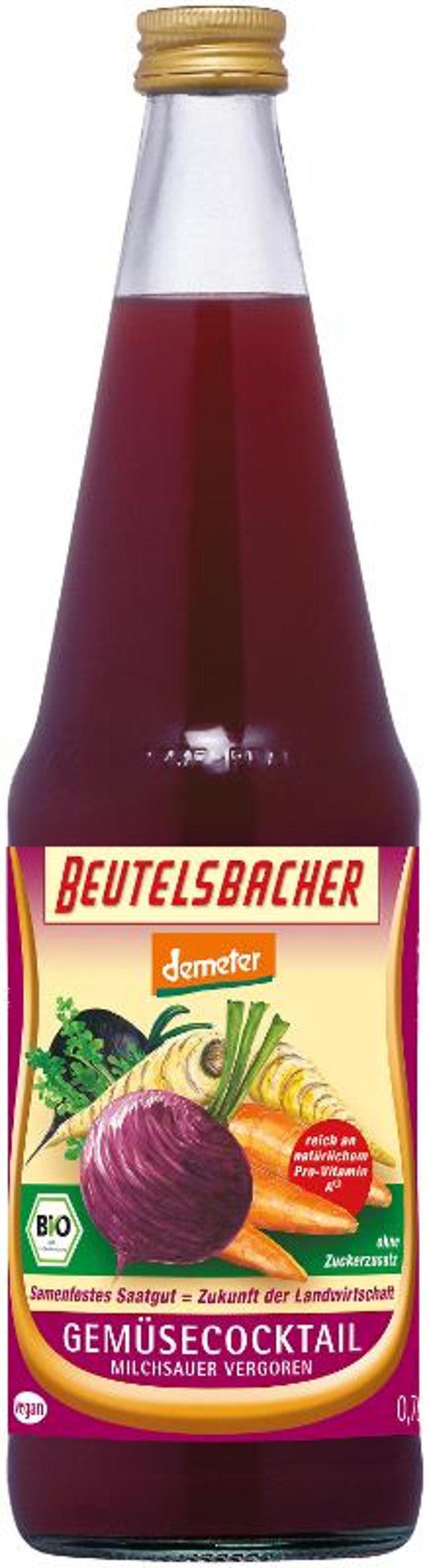 Produktfoto zu Gemüsecocktail mit Pastinake 0,7 l