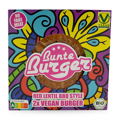 Produktfoto zu Bunte Burger - Red Lentil